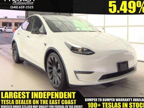 TESLA MODEL Y 2022 7SAYGDEFXNF544245 image
